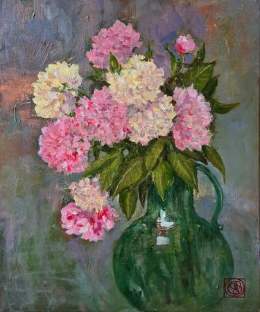 Original Impressionism Floral Paintings by Katia Bellini