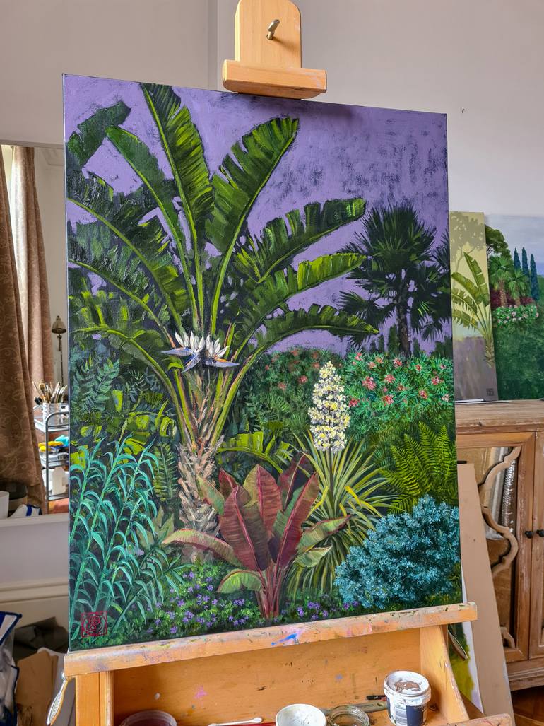 Original Impressionism Landscape Painting by Katia Bellini