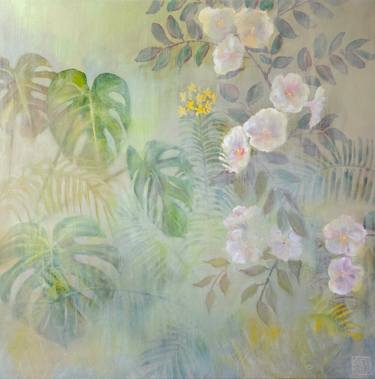Original Contemporary Floral Painting by Katia Bellini
