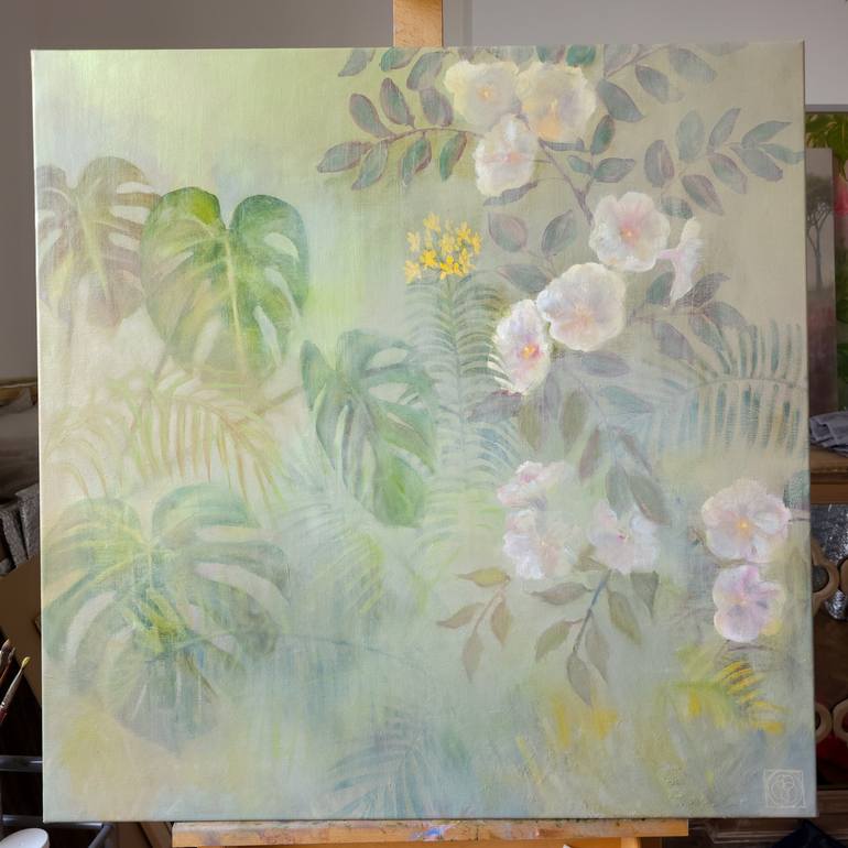 Original Floral Painting by Katia Bellini