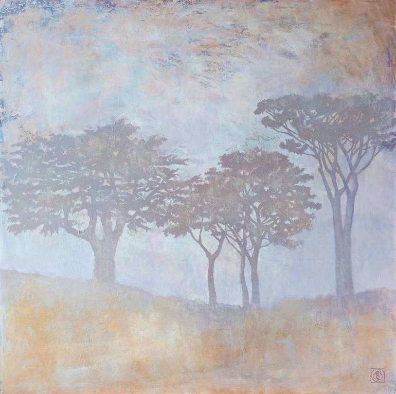 Print of Contemporary Landscape Paintings by Katia Bellini