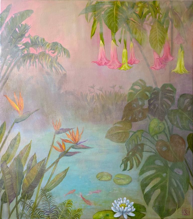 Print of Contemporary Nature Paintings by Katia Bellini