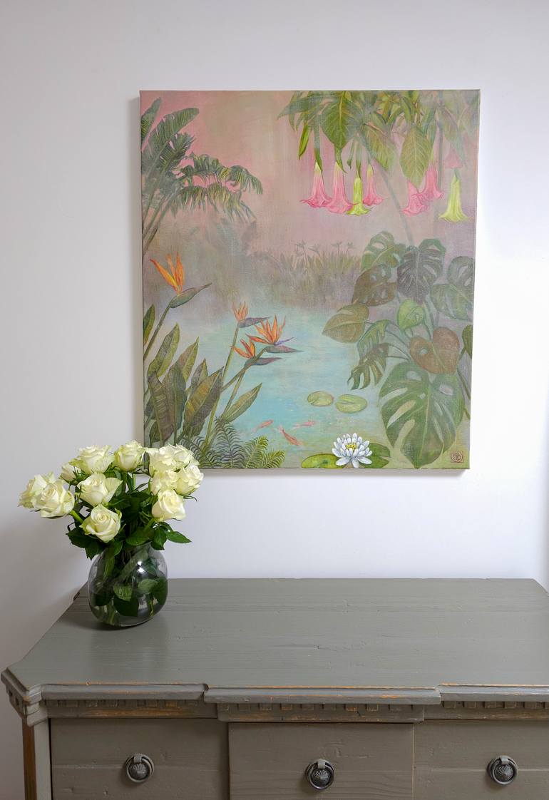 Original Contemporary Nature Painting by Katia Bellini