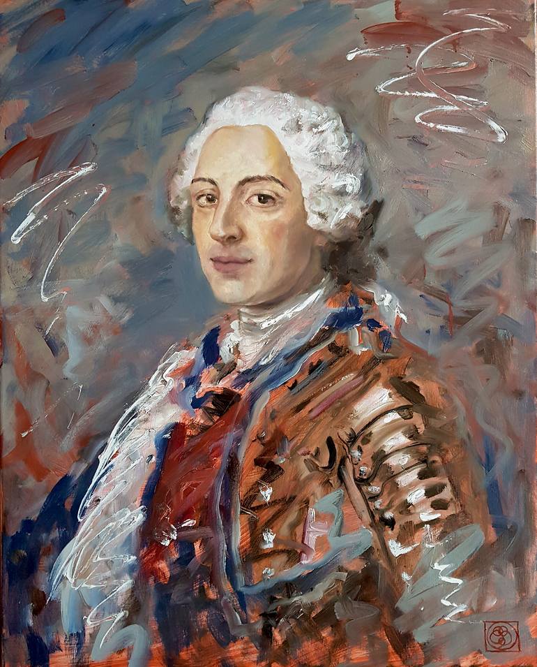 Print of Expressionism Portrait Paintings by Katia Bellini