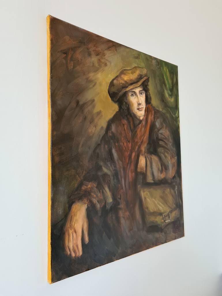 Original Figurative People Painting by Katia Bellini