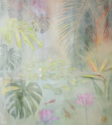 Original Fine Art Garden Paintings by Katia Bellini