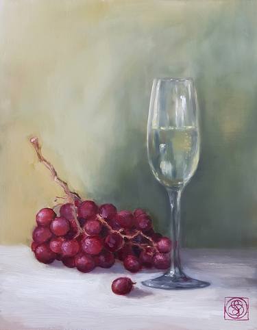 Original Figurative Still Life Paintings by Katia Bellini