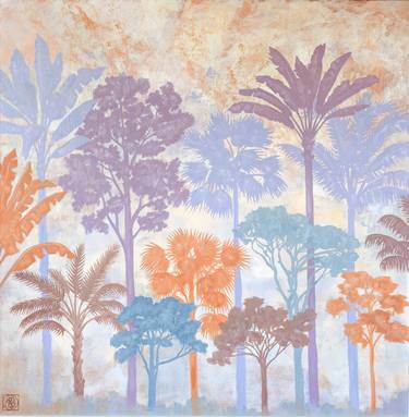 Original Contemporary Tree Paintings by Katia Bellini