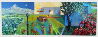 Original Landscape Paintings by Catalina Viejo Lopez De Roda