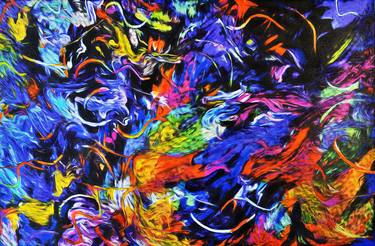 Original Abstract Paintings by Popi Marden