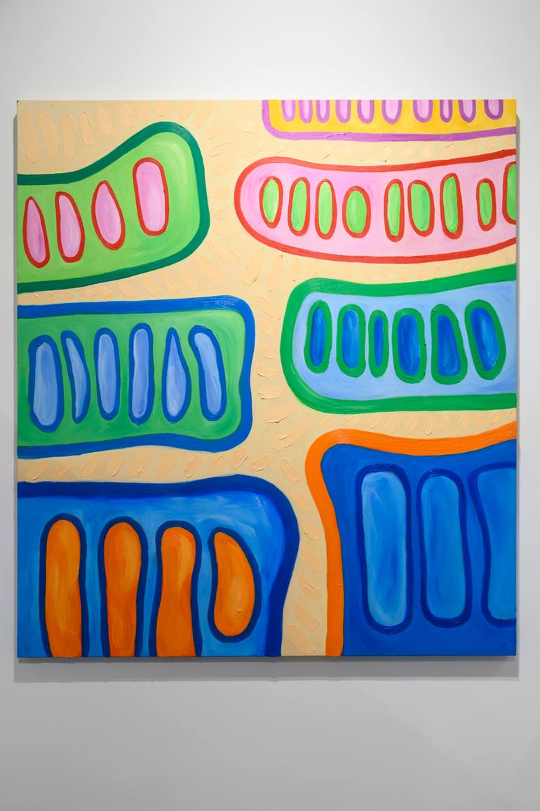 Original Abstract Painting by Rosanna Ryan
