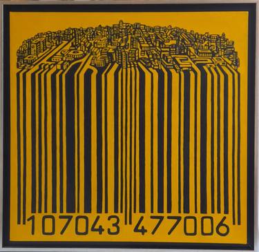 Original Conceptual Landscape Painting by Sebastian De Gobbis