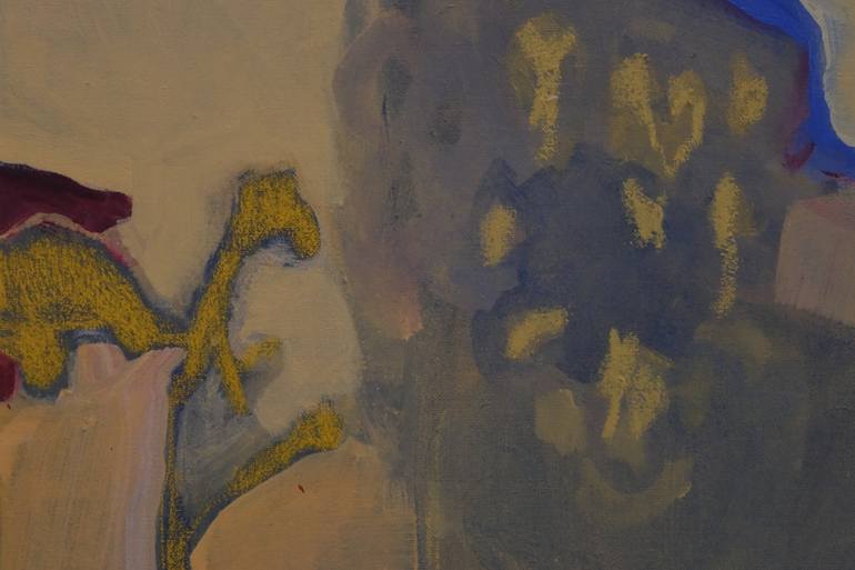 Original Abstract Expressionism Abstract Painting by Holly Whitnell