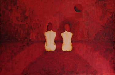 Original Nude Paintings by Massimo Pelizzari