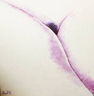Original Abstract Nude Paintings by Massimo Pelizzari