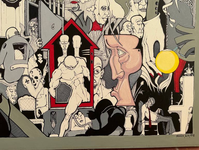Original Contemporary Music Painting by Alik Irovich