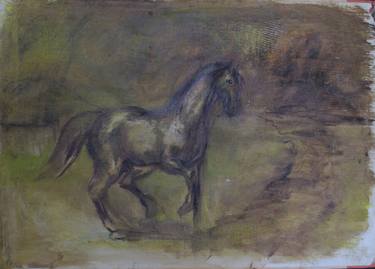 Print of Fine Art Horse Paintings by Paul Mezei