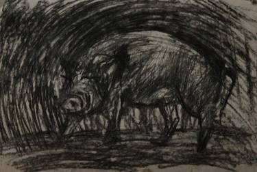 Print of Expressionism Animal Drawings by Paul Mezei