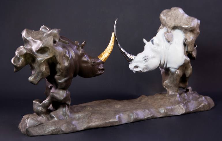Original Contemporary Animal Sculpture by Yumin Tang