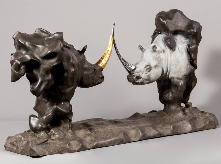 Original Contemporary Animal Sculpture by Yumin Tang