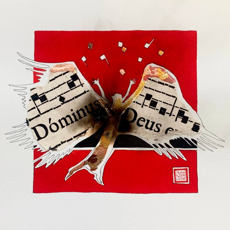 Angeli mixed-media | Saatchi Art Netherlands