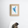 Blue Spring Inside cat