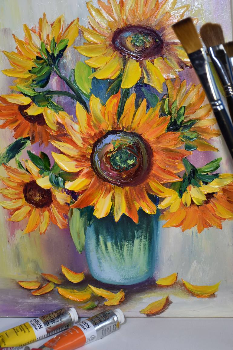 Original Art Deco Still Life Painting by Svitlana Ivanova