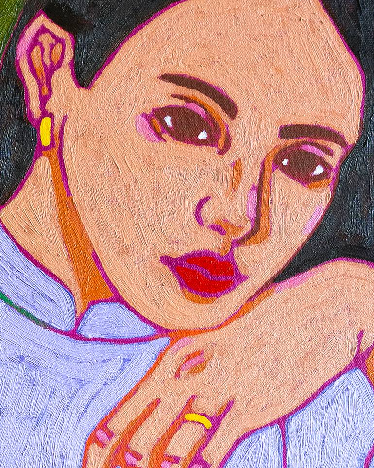 Original Portraiture People Painting by Lisa Nooin