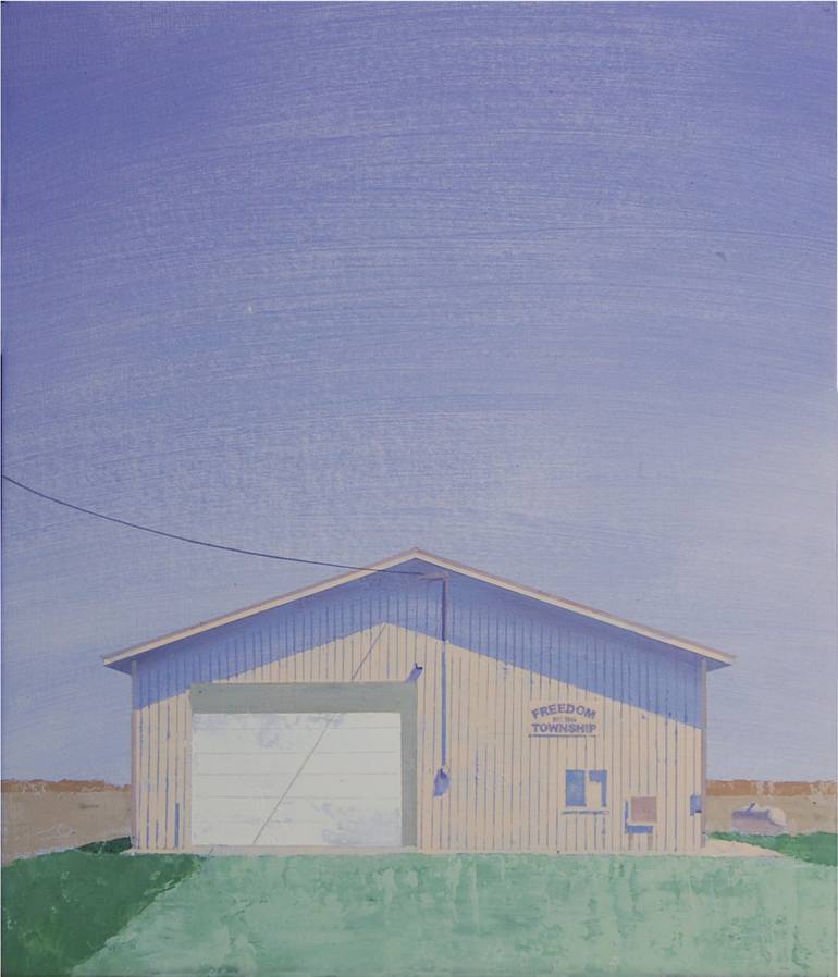Print of Contemporary Architecture Paintings by Adalberto Ortiz