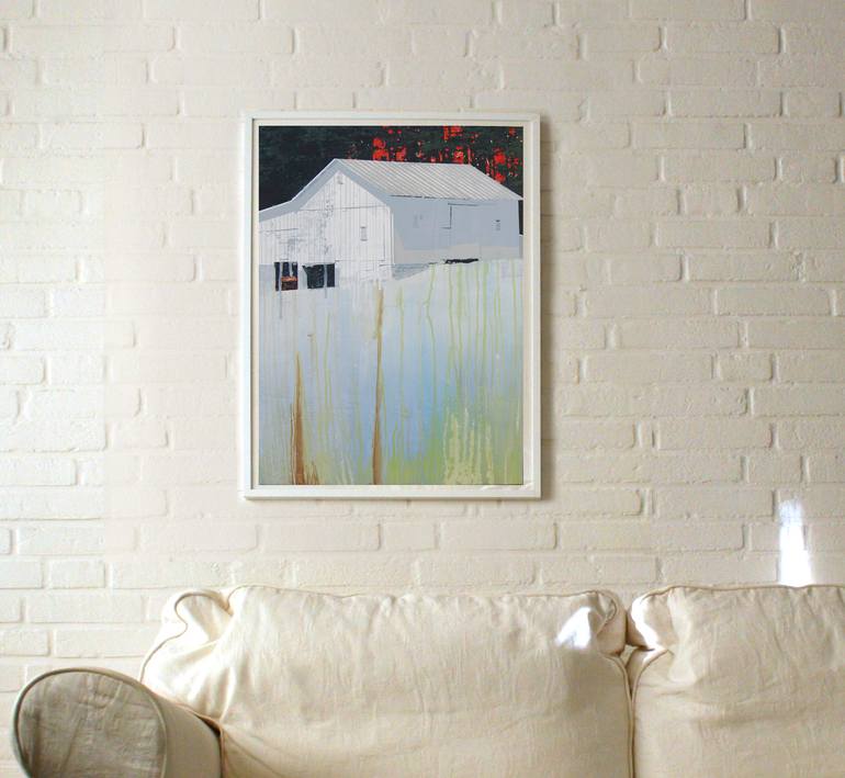 Original Impressionism Landscape Painting by Adalberto Ortiz