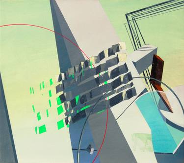 Original Abstract Paintings by Adalberto Ortiz