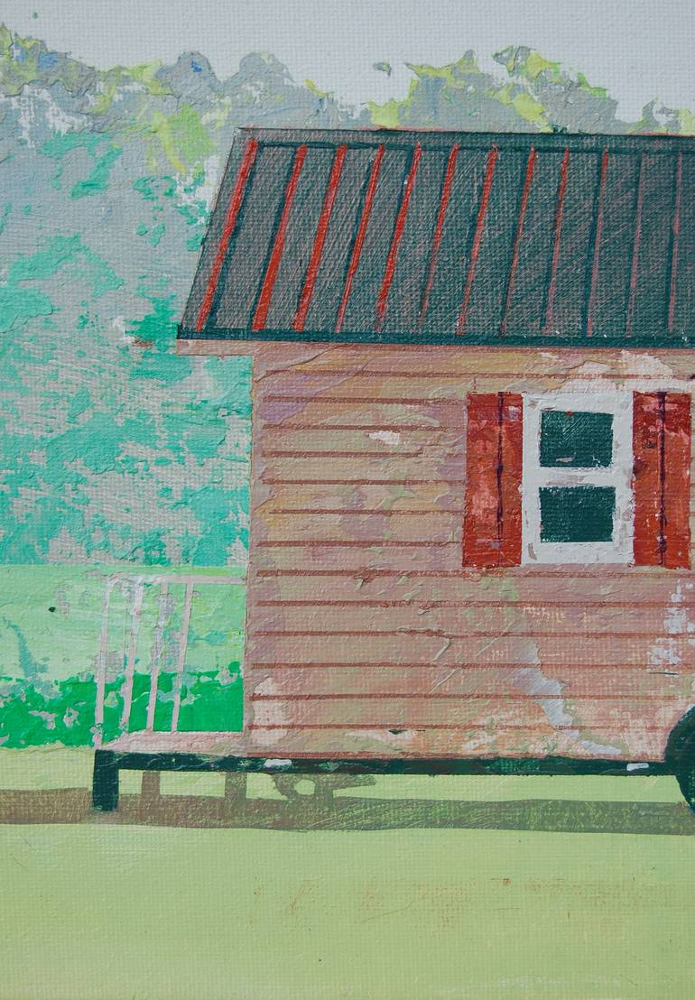 Original Home Painting by Adalberto Ortiz