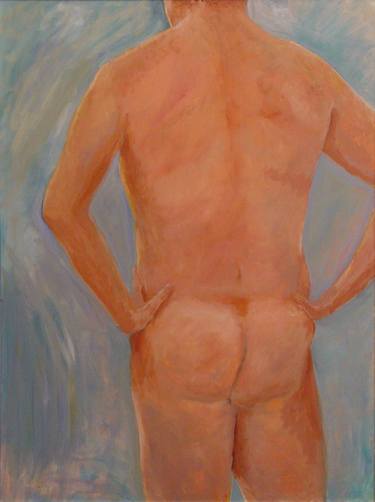 Original Realism Nude Paintings by Leon Sarantos