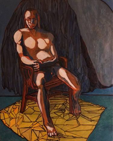 Original Nude Paintings by Leon Sarantos