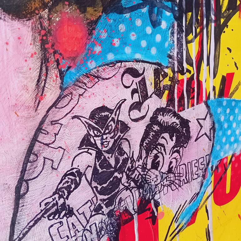 Original Contemporary Pop Culture/Celebrity Painting by Yannick Michelet