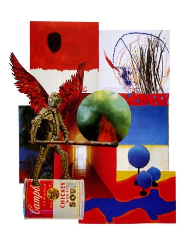 Original Pop Art World Culture Collage by Julien Guibreteau