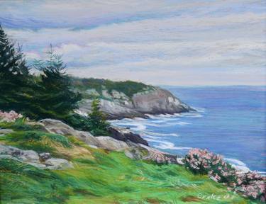 Original Impressionism Seascape Paintings by Donald Drake