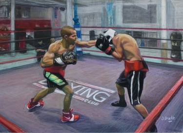 Print of Figurative Sports Paintings by Donald Drake