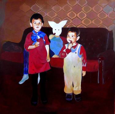 Print of Family Paintings by Mario Romoda