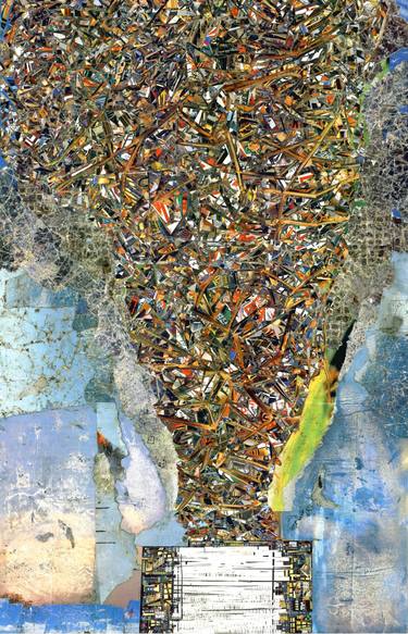 Print of Abstract Political Collage by Alan Lew