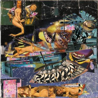 Print of Surrealism Erotic Collage by Alan Lew
