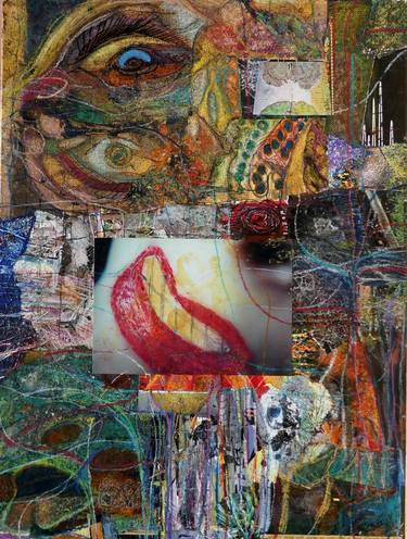 Print of Abstract Expressionism Pop Culture/Celebrity Collage by Alan Lew