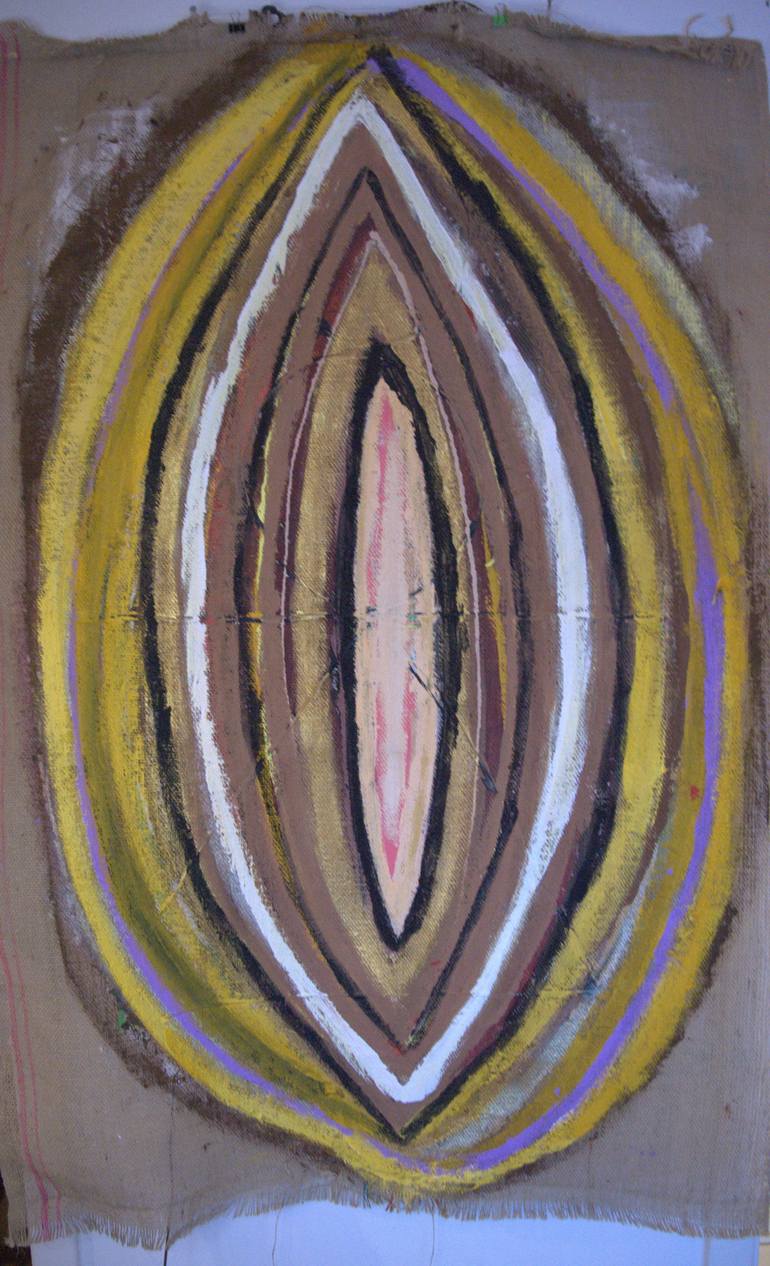 Original Abstract Expressionism Abstract Painting by Hassine Fenn