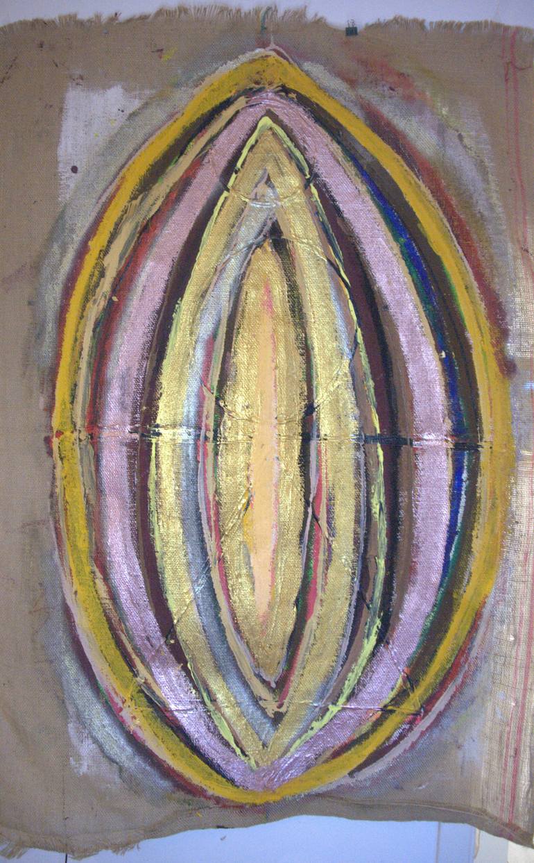 Original Abstract Expressionism Abstract Painting by Hassine Fenn