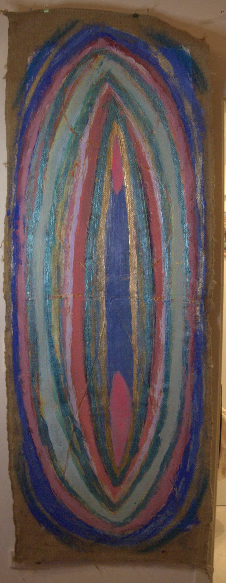 Original Abstract Expressionism Abstract Painting by Hassine Fenn