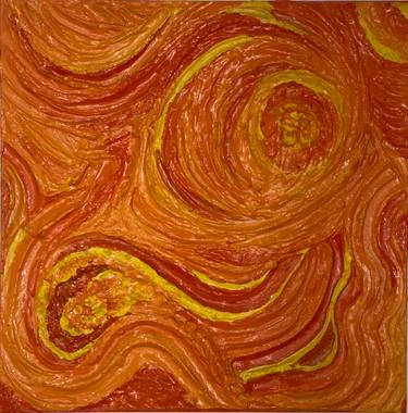 Original Abstract Expressionism Abstract Paintings by Aleksander Sarolli