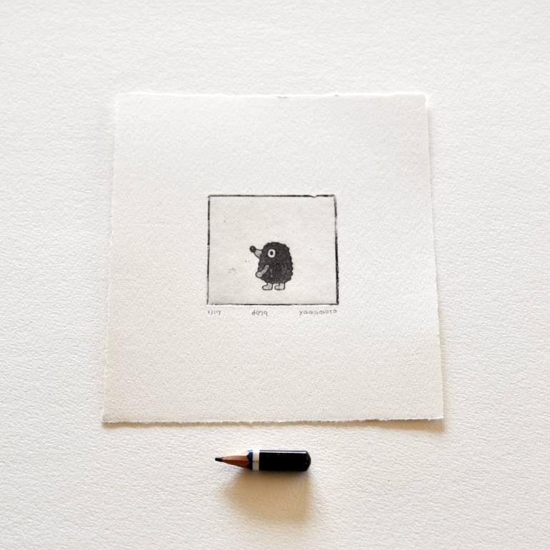 Original Pop Art Animal Printmaking by Takashi Yamamoto