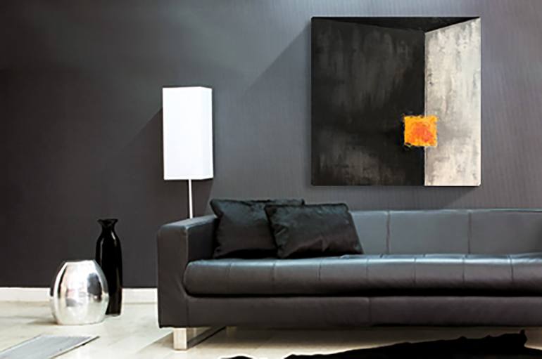 Original Cubism Abstract Painting by Shoa Malik