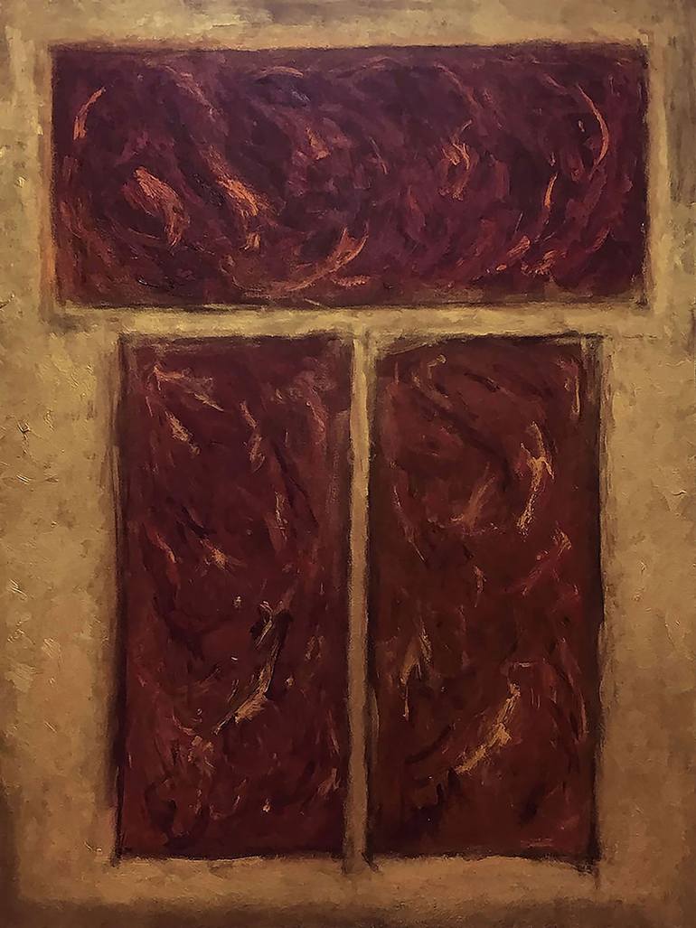 Original Abstract Painting by Brian Gleckman | Abstract Art on Canvas | La Belle Epoque