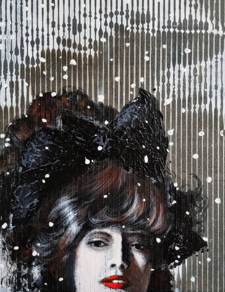 Original Contemporary People Painting by Arta Ozola-Jaunaraja